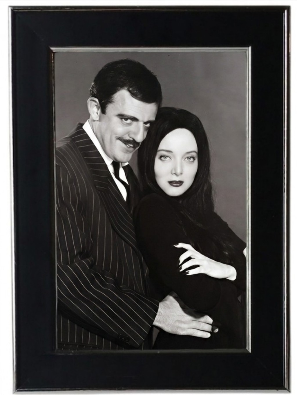 Addams Family Morticia Gomez 60s Vintage Punk 60s Original Gothic Goth Emo Art